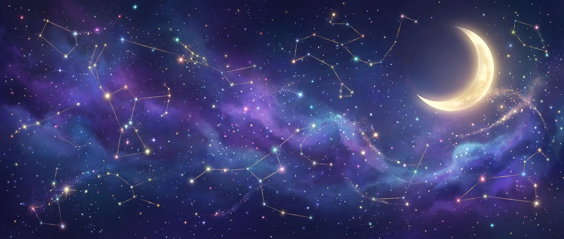 星空背景 - 美幼专区 | 每日星座运势与塔罗占卜